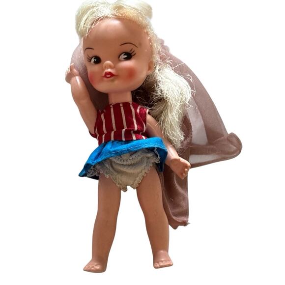 Heidi Pocketbook Doll Clothes Waving Arm Remco - Picture 7 of 7